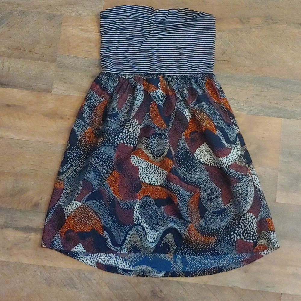 Roxy Quicksilver Strapless Sundress - Size S